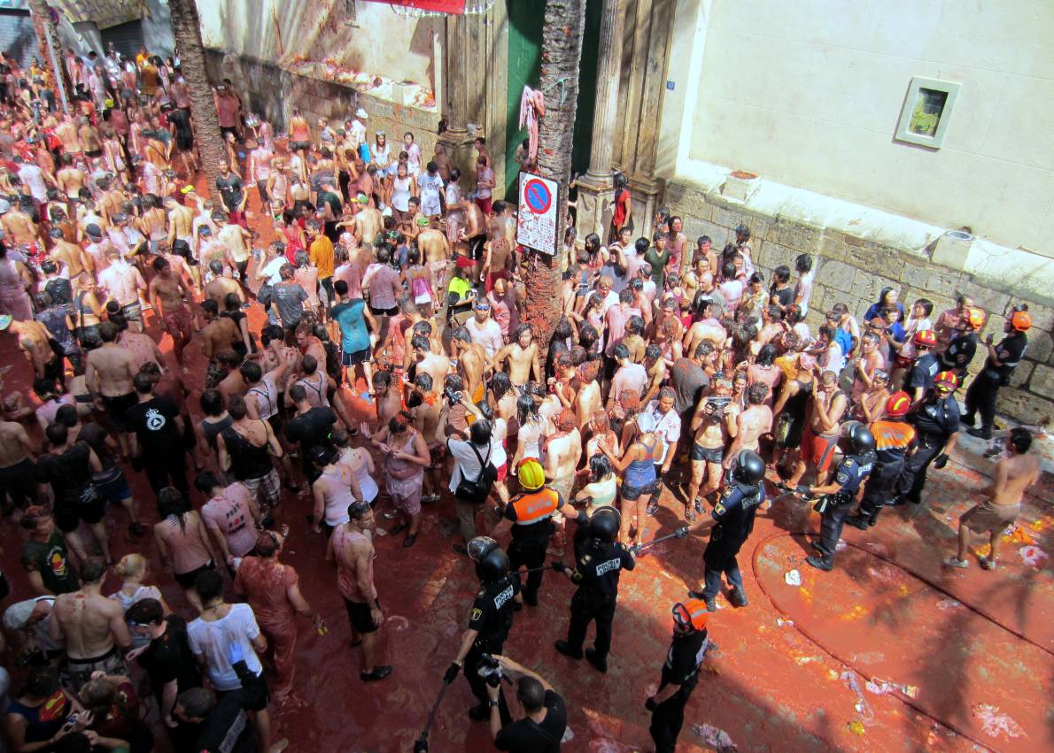 rodaje tomatina