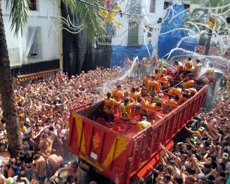rodaje tomatina